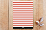 "Baseball Two" - Stationery in Yankee Blue by Susan Brown - Back of Card