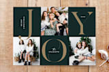 "Tres Joy" - Stationery in Spruce by Christie Garcia - Front