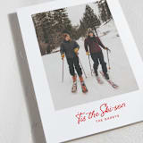 "'Tis the Ski-son" - Stationery in Scarlet by Kelsey Mucci - Close-Up