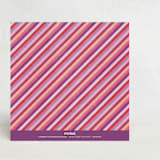 "Rainbow Heart Valentine's Day Photo Card" - Stationery in Plum by Amber Barkley - Back of Card