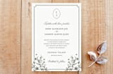 "Telma" - Stationery in Olive by Lisa Joanna Harrison - Front