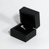 "Black Wood Ring Box" - Ring Boxes in black by Soulmatebox