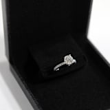 "Slim Gray Pocket Proposal Ring Box" - Ring Boxes in gray by Soulmatebox