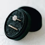 "Raven Ring Box (Double Slot)" - Ring Boxes in black by The Heirloom Ring Box