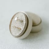 "Champagne Ring Box (Double Slot)" - Ring Boxes in beige by The Heirloom Ring Box