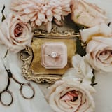 "Vintage Style Jewelry Tray" - Ring Boxes in gold by Jordan Perry