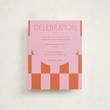 "Beech" - Mitzvah Reception Cards in Cupcake by Blustery August - Front