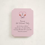 "Rose Crest" - Mitzvah Reception Cards in Classic by mo kelley - Front