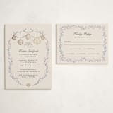 "Disco flower" - Mitzvah RSVP Cards in Peony by Pati Cascino - With Invitation