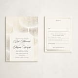 "Fringe Cascade" - Mitzvah RSVP Cards in Cloud by Robert and Stella - With Invitation