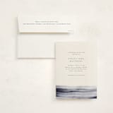 "Stillness" - Memorial Cards in Horizon by Sumak Studio - Card with Envelope