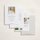 "Minimalist Celebration" - Memorial Cards in Twigs by Orasie - Back of Card Options