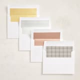 "Daisies" - Memorial Cards in Ink by Wildfield Paper Co - Envelope Liners