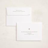 "Beloved and Remembered" - Memorial Cards in Almond by Sabrin Deirani - FREE Recipient Addressing