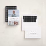 "Quartzite" - Memorial Cards in Noir by Wildfield Paper Co - Assembled