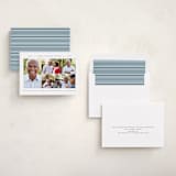 "minimalist" - Memorial Cards in Denim by Jennifer Postorino - Assembled