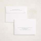 "minimalist" - Memorial Cards in Denim by Jennifer Postorino - FREE Recipient Addressing