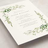 "Verdure" - Memorial Cards in Garden by Leah Bisch - Detail