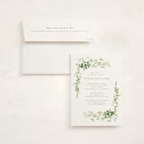 "Verdure" - Memorial Cards in Garden by Leah Bisch - Card with Envelope