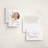 "Sweeping Vine" - Memorial Cards in Porcelain by Itsy Belle Studio - Assembled