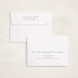 "Classic Love" - Memorial Cards in Sage by Alston Foster - FREE Recipient Addressing