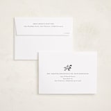 "botanical base" - Memorial Cards in Almond by Stephanie Hawkes - FREE Recipient Addressing