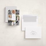 "Elegant Gallery" - Memorial Cards in Linen by Angela Thompson - Assembled