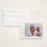 "Faithful" - Memorial Cards in Cotton by letterfix - Card with Envelope