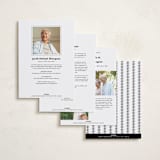 "Atelier" - Memorial Cards in Ink by Megan Davis - Back of Card Options