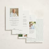 "Garden Memorial" - Memorial Cards in Bluebell by Hannah Williams - Back of Card Options