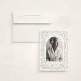 "Garden Memorial" - Memorial Cards in Bluebell by Hannah Williams - Card with Envelope