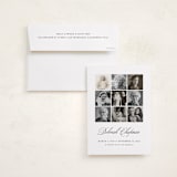 "A Lifetime" - Memorial Cards in Classic White by Cindy Reynolds - Card with Envelope