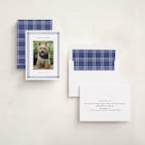 "Pencil Lines" - Memorial Cards in Jeans by Adelyn T. - Assembled