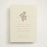 "Softly" - Memorial Cards in Wheat by Brandy Folse - Front