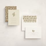 "Softly" - Memorial Cards in Wheat by Brandy Folse - Assembled