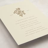 "Softly" - Memorial Cards in Wheat by Brandy Folse - Detail