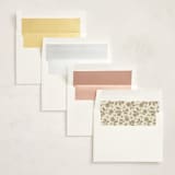 "Softly" - Memorial Cards in Wheat by Brandy Folse - Envelope Liners