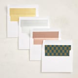"Vibrant" - Memorial Cards in Olive by Kelly Watkins - Envelope Liners
