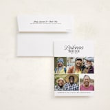"lived well" - Memorial Cards in Cloud by Kamala Nahas - Card with Envelope