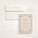 "Cherished Life" - Memorial Cards in Serene by letterfix - Card with Envelope