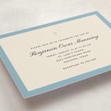 "Chapel" - Memorial Cards in French Blue by Megan Davis - Detail