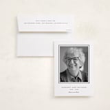 "In remembrance" - Memorial Cards in Ink by Blustery August - Card with Envelope