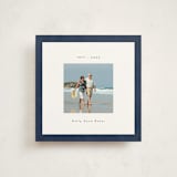 "Textured Watercolor" - Memorial Cards in Ocean by Adelyn T. - Front