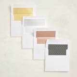 "Lasting Impression" - Memorial Cards in Peaceful White by Cindy Reynolds - Envelope Liners