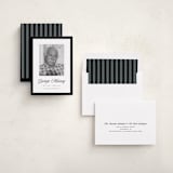 "Nouvelle" - Memorial Cards in Charcoal by Pati Cascino - Assembled