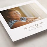 "slide" - Memorial Cards in Umber by Kamala Nahas - Detail