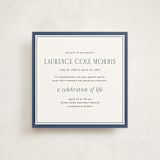 "Blues" - Memorial Cards in Navy by Tamara Hilje - Front
