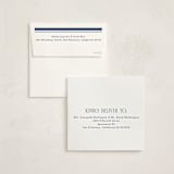 "Blues" - Memorial Cards in Navy by Tamara Hilje - FREE Recipient Addressing