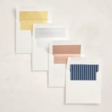 "Blues" - Memorial Cards in Navy by Tamara Hilje - Envelope Liners