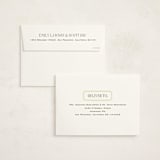 "Gramercy" - Memorial Cards in Pear by Megan Davis - FREE Recipient Addressing